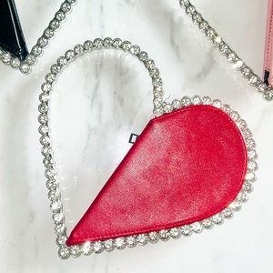 Red Heart Clutch